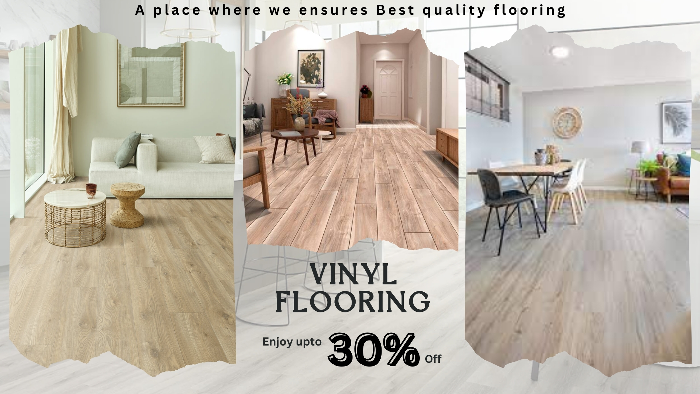 Banner forVINYL FLOORING