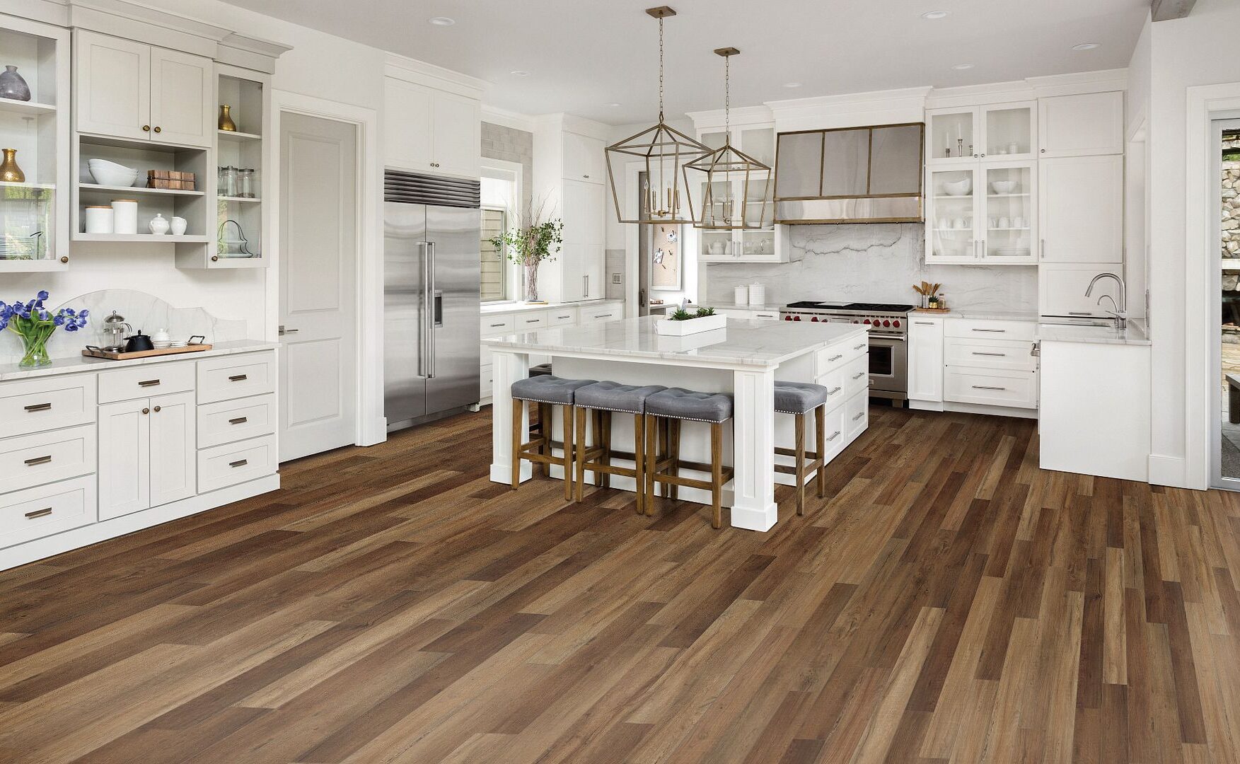 Kitchen Vinyl Flooring |UAE Wooden Flooring 2024.