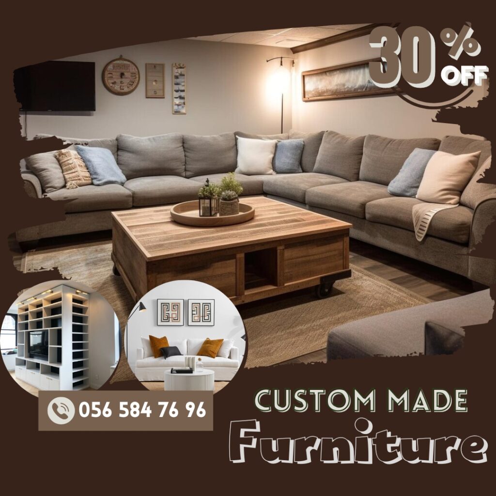 Custom Made Furniture Dubai | Bespoke Wood & Office Designs