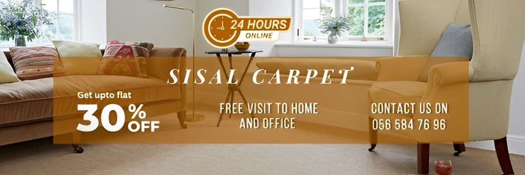 Stylish And Durable Sisal Carpet Dubai,Abu Dehbi,Sharja & UAE.